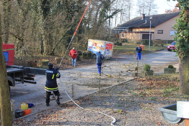 Arbeitseinsatz rund um das Vereinsheim am 7. Februar 2015_13